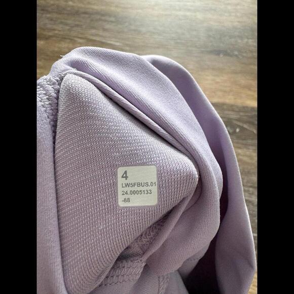 Lululemon Align High Rise 25” Lilac Ether Double Lined Size 4 NWT - Picture 7 of 7